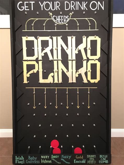 tpb drinking game|drinko plinko game.